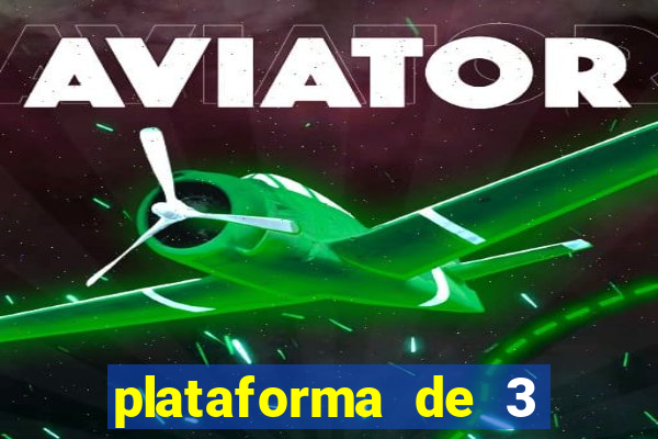 plataforma de 3 reais pg
